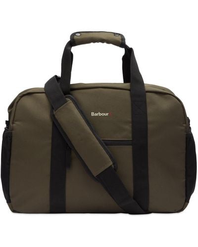 Barbour Arwin Canvas Holdall - Black
