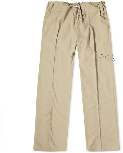 Peachy Den Isabella Recycled Nylon Trousers - Natural