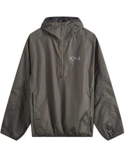 POLAR SKATE Packable Anorak Jacket - Grey
