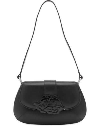 Fiorucci Medium Plaque Bag - Black