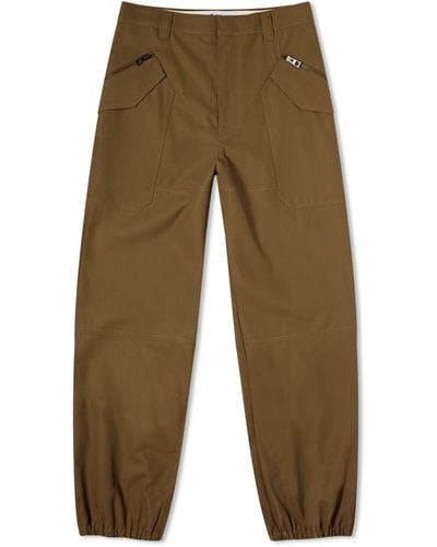 Loewe Cargo Trousers - Green