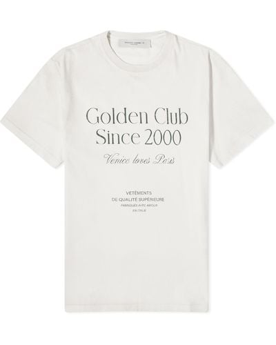 Golden Goose Golden Club T-Shirt - White