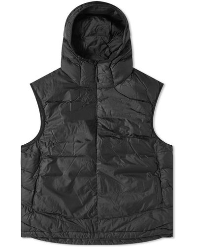 Norse Projects Arktisk Pasmo Rip Hooded Gilet - Black