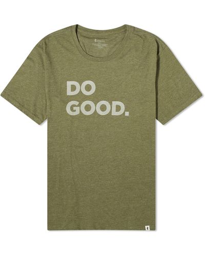 COTOPAXI Do Good Organic T-Shirt - Green