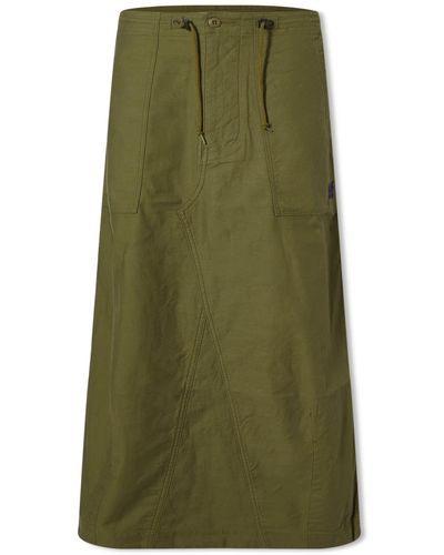 Needles String Fatigue Skirt - Green