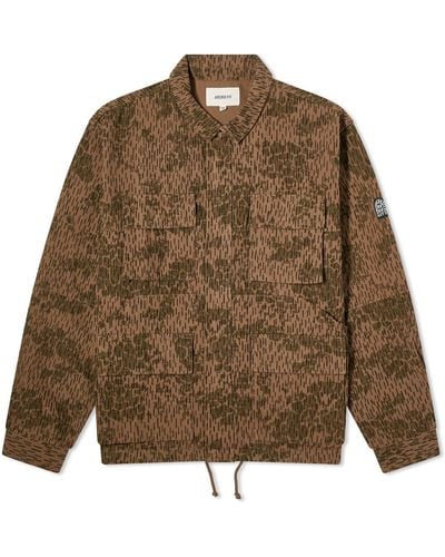 Heresy Drencher Camo Jacket - Brown