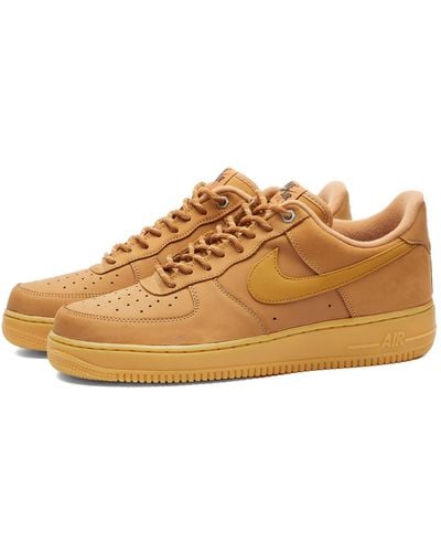 Brown sneakers best sale nike