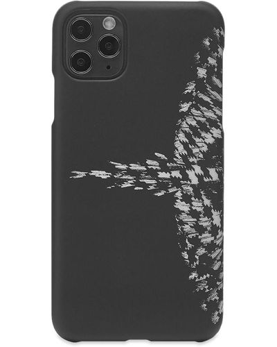 Marcelo Burlon Cross Pdp Wings Iphone 11 Pro Max Case - Black