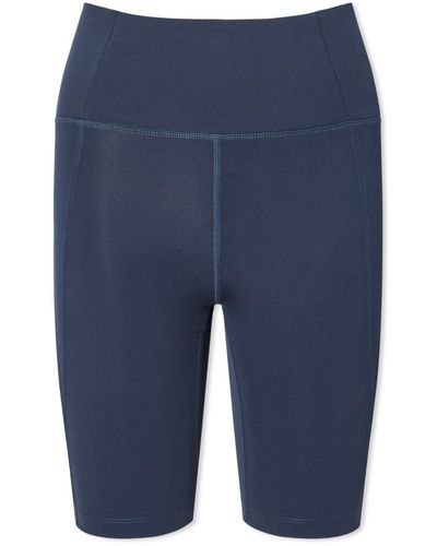 GIRLFRIEND COLLECTIVE High-Rise Bike Shorts - Blue