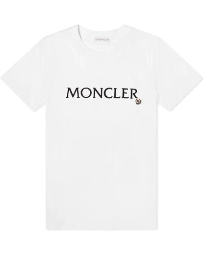 Moncler Logo T-Shirt - White