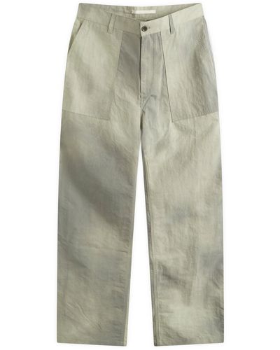 Norse Projects Lukas Relaxed Wave Dye Trousers - Grey