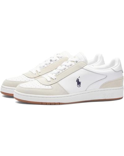 Polo Ralph Lauren Polo Court Trainers - White