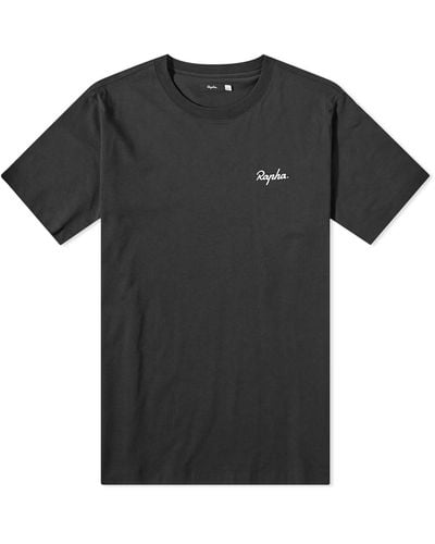 Rapha Logo T-Shirt - Black