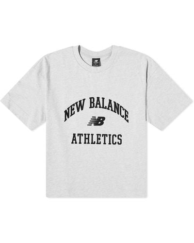 New Balance Athletics Varsity Boxy T-Shirt - Multicolour