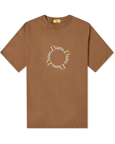 Dime Classic Bff T-Shirt - Brown