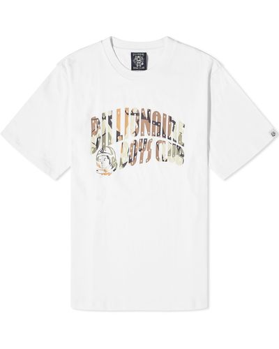 BBCICECREAM Camo Arch Logo T-Shirt - White