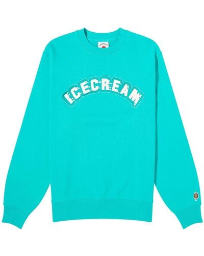ICECREAM Drippy Sweatshirt - Blue