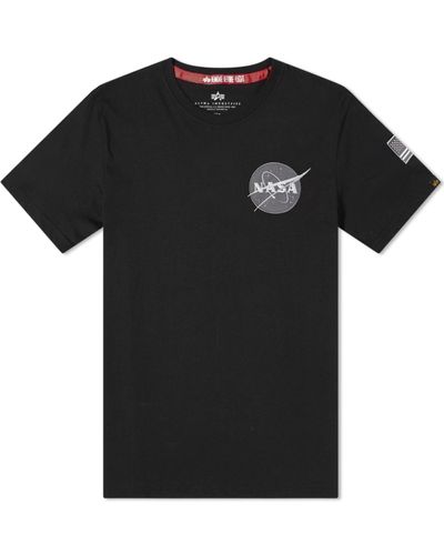 Space Men for Industries Alpha Lyst | T-shirt in Black Shuttle