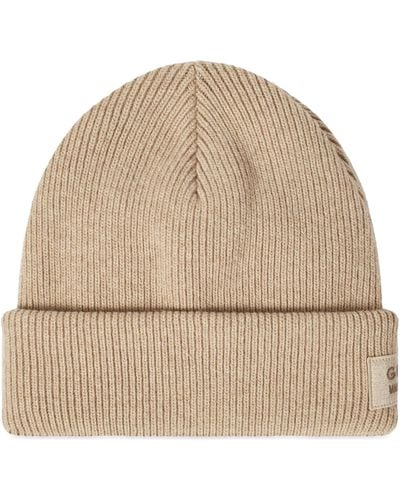 Gucci Patch Beanie Hat - Natural