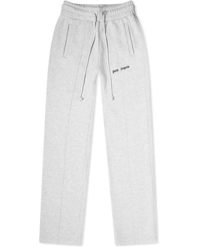 Palm Angels Classic Logo Slim Sweat Pant - Gray