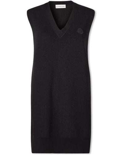 Moncler Knitted Dress - Black