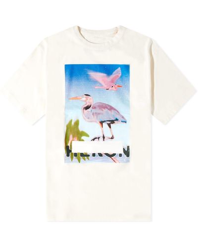 Heron Preston Censored Heron T-Shirt - Blue