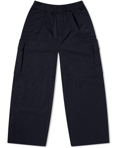 F/CE Re-Nylon Wide Cargo Pants - Blue