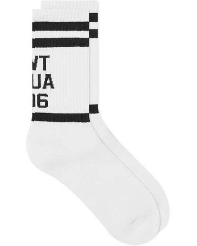 WTAPS 07 Sports Sock - White
