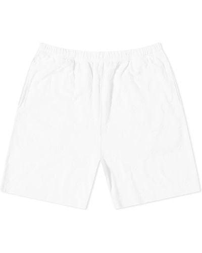 Human Made Heart Pile Shorts - White
