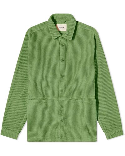 Kestin Armadale Overshirt - Green