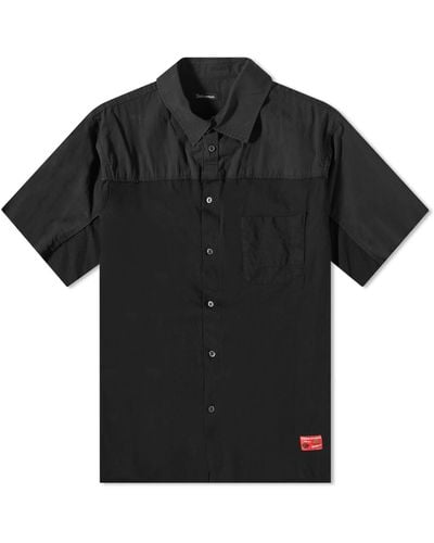 Undercoverism Short Sleeve Shirt - Black