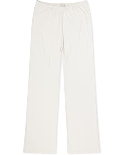 White DONNI. Pants, Slacks and Chinos for Women | Lyst