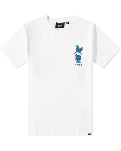 by Parra Art Anger T-Shirt - White