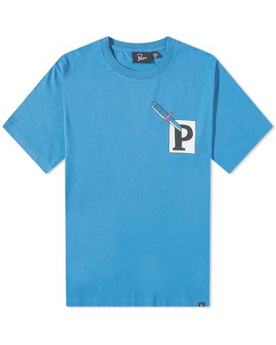 by Parra Fucking Fork T-shirt - Blue