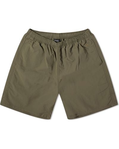 Goldwin 7" Nylon Shorts - Green