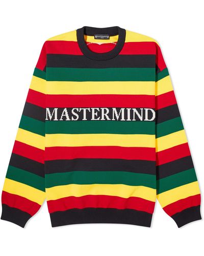 MASTERMIND WORLD Rasta Knitted Sweater - Multicolor