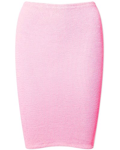 Hunza G Mini Skirt - Pink