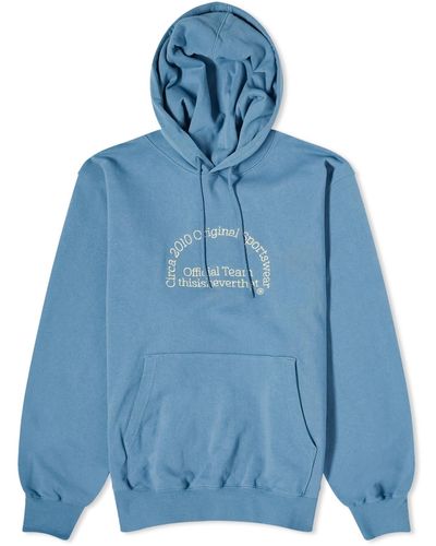 thisisneverthat Tnt Team Popover Hoodie - Blue