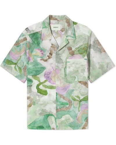 Heresy Annelida Printed Shirt - Green