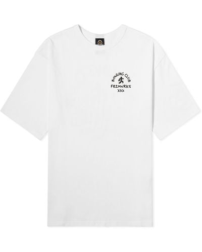FRIZMWORKS Bowling Club T-Shirt - White