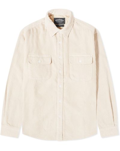 FRIZMWORKS Alternate Corduroy Shirt - Natural