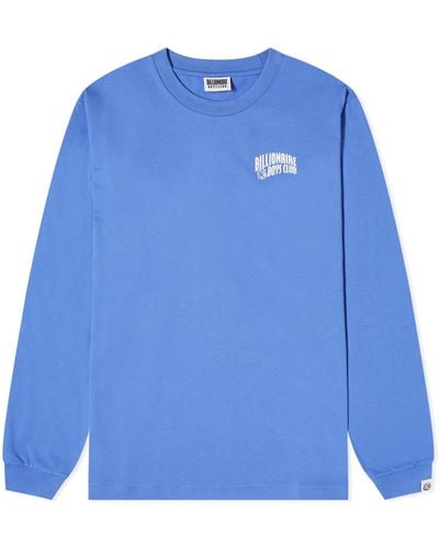 BBCICECREAM Small Arch Logo Long Sleeve T-Shirt - Blue