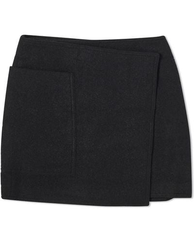 Samsøe & Samsøe Inez Wrap Skirt - Black