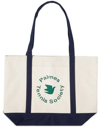 Palmes Society Tote Bag - Blue