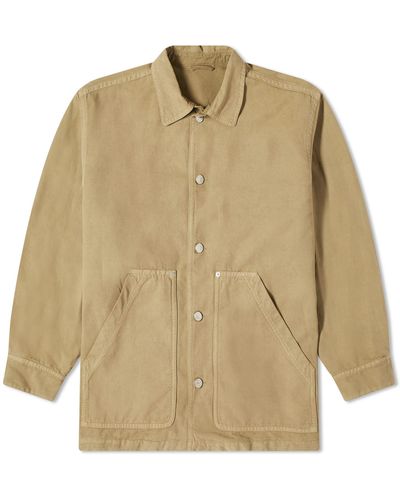 Isabel Marant Lawrence Workwear Jacket - Natural