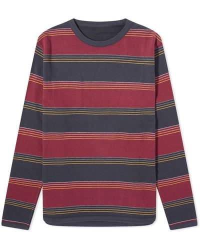 Oliver Spencer Newport Reversible Long Sleeve T-Shirt - Multicolor