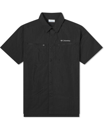 Columbia Mountaindale Outdoor Short Sleeve Shirt - Black