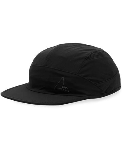 Roa Nylon Logo Cap - Black