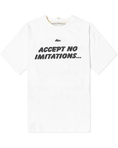 Advisory Board Crystals No Immitations T-Shirt - White