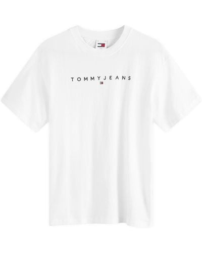 Tommy Hilfiger Logo T-Shirt - White